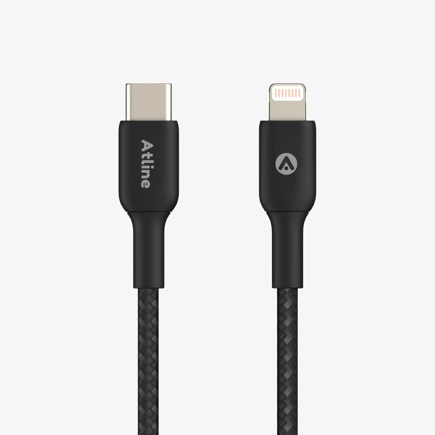 Atline Braided Cosmic USB-C to Lightning Cable (1m ,Black)