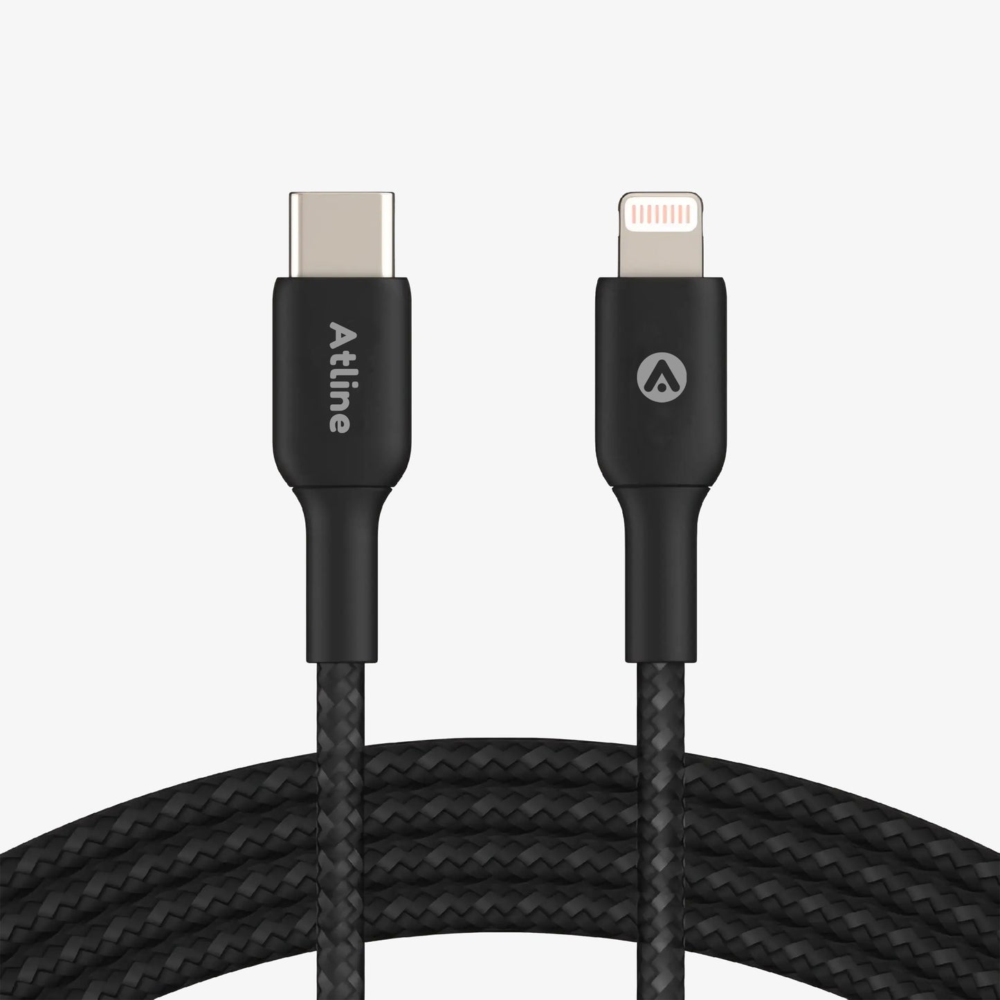 Atline Braided Cosmic USB-C to Lightning Cable (1m ,Black)