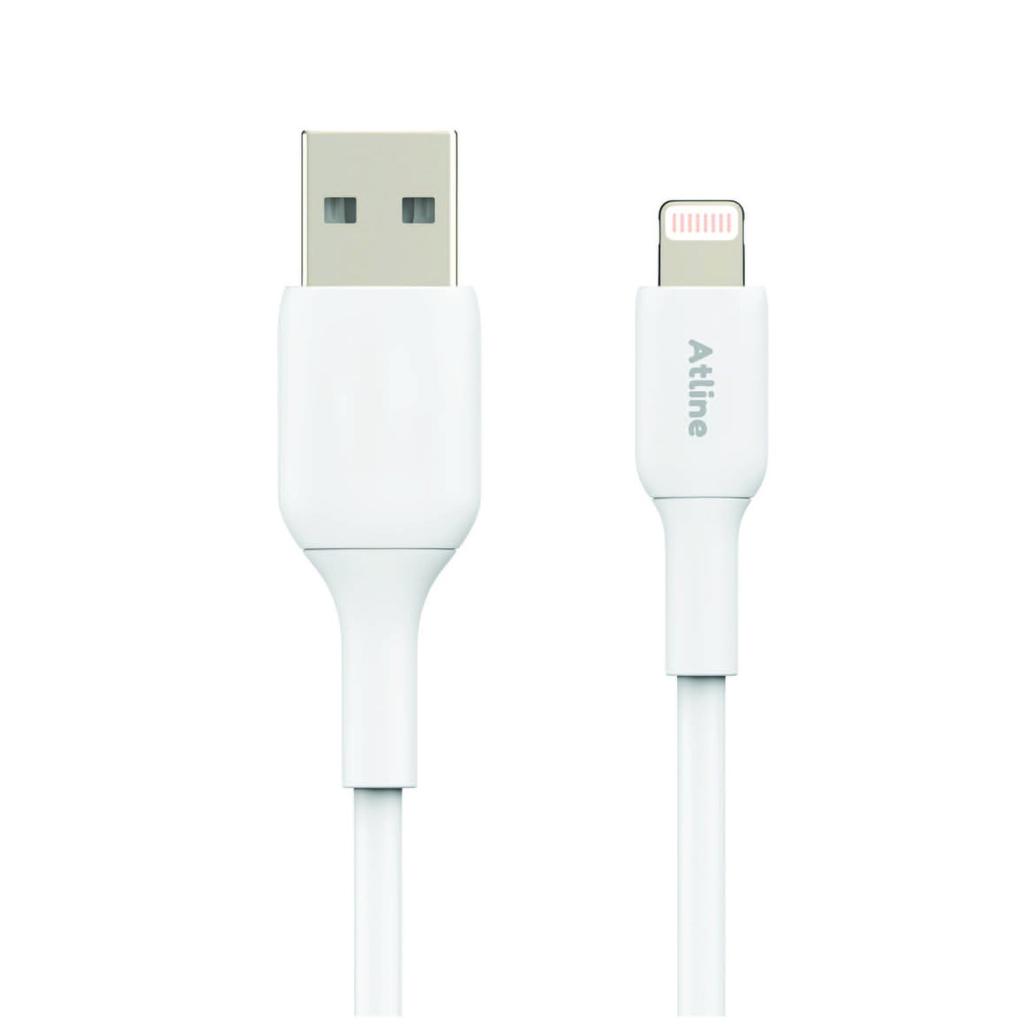 ATLINE FLOW-APLC11 LIGHTNING USB CABLE A 3A WHITE