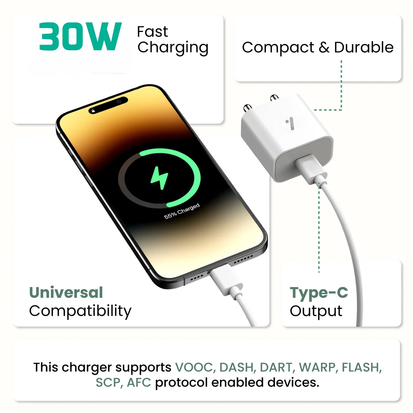 Boost PD30 PD-PPS 30W Travel Charger
