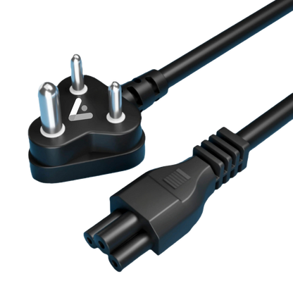 ATLINE ATL3 3 Pin AC Laptop Power Cord Cable 1.2M BLACK